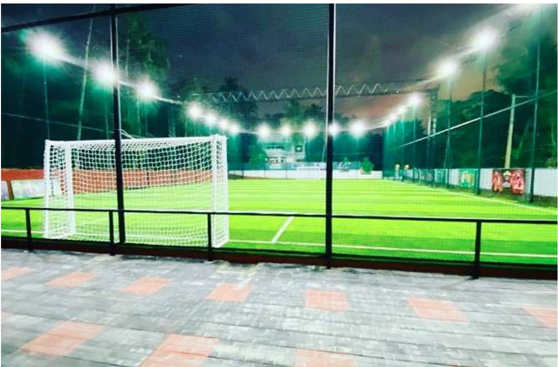 OneUp Sports Arena - Turf, Fencing and Floodlights