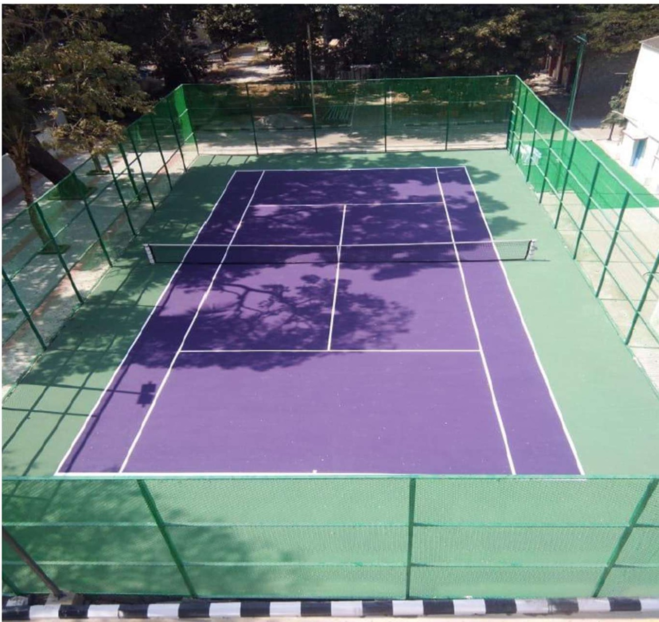 Tennis court - Railway Quarters, Thenampet, Chennai